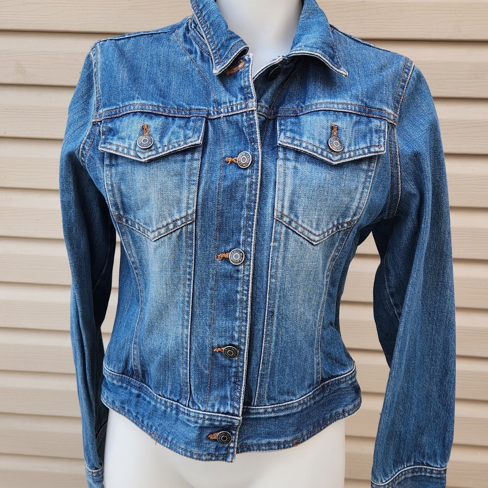 The Limited Blue Denim Jean Jacket